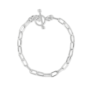 Rectangular Link Chain Bracelet