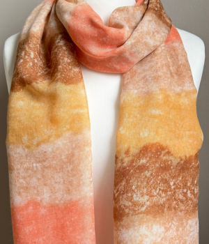 Orange Blended Scarf