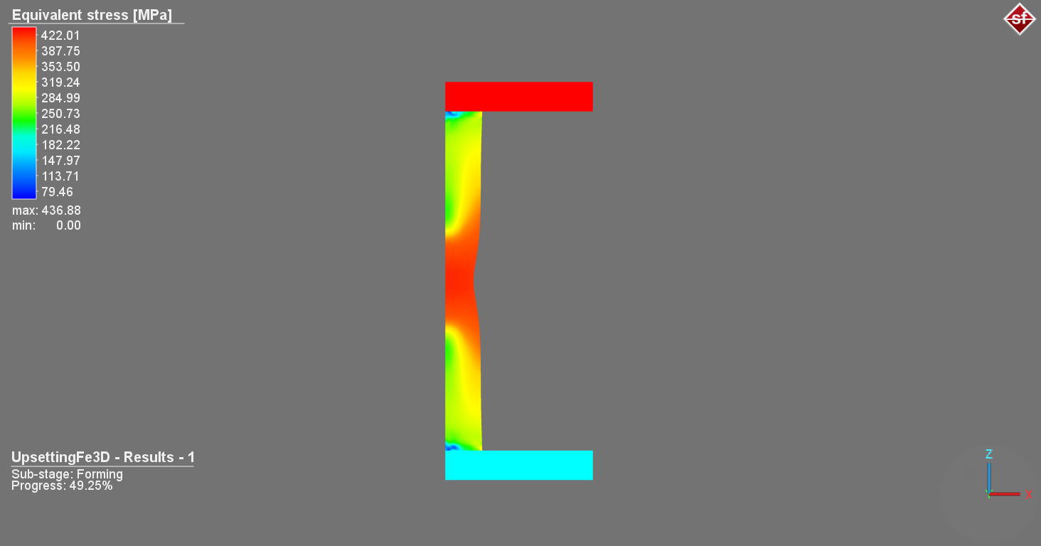 Virtual Testing Tension Rod