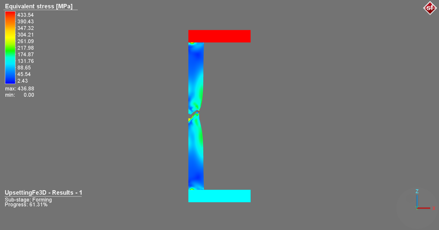 Virtual Testing Crack Result