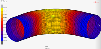 Displacement by temperature increase