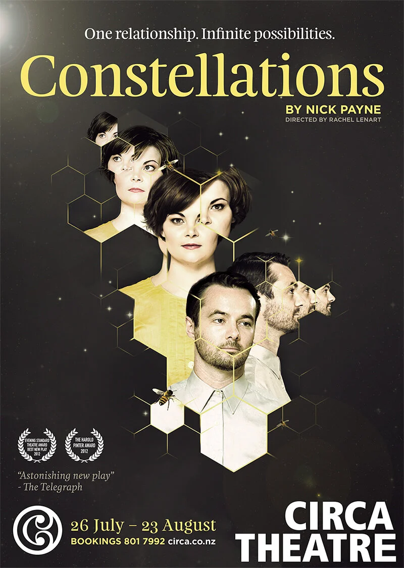 CONSTELLATIONS | play by Nick Payne | directed by Rachel Lenart | Circa Theatre