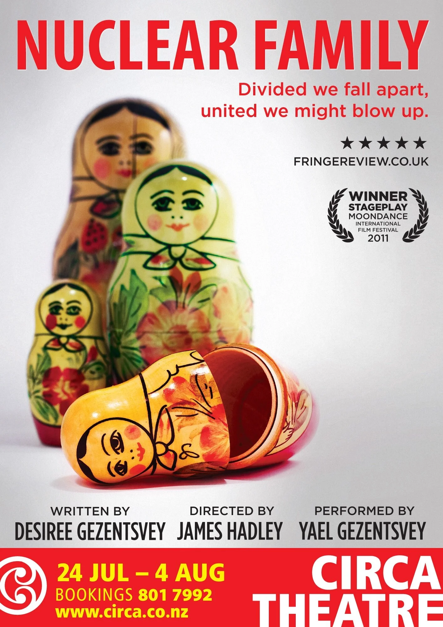 NUCLEAR FAMILY | solo show by Desiree Gezentsvey | International Tour