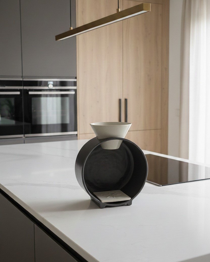 cafetera gris y blanco cocina marmol.jpg