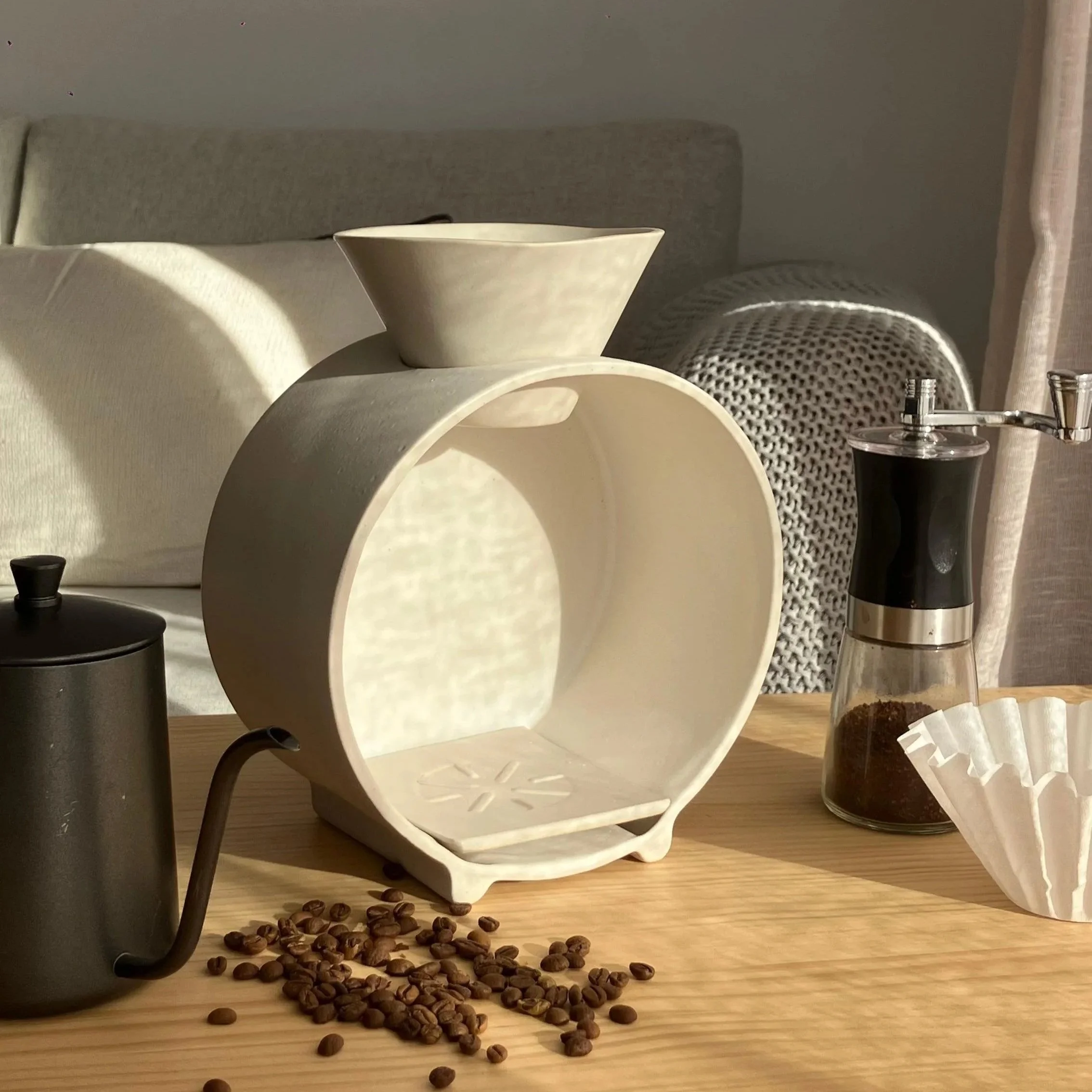 Coffee Dripper - Blanco Mate