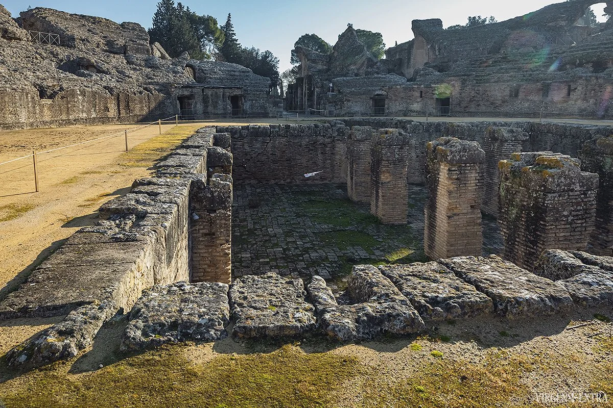 Italica miestas Andalūzijoje&nbsp;| Andalūzija. Virgen Extra