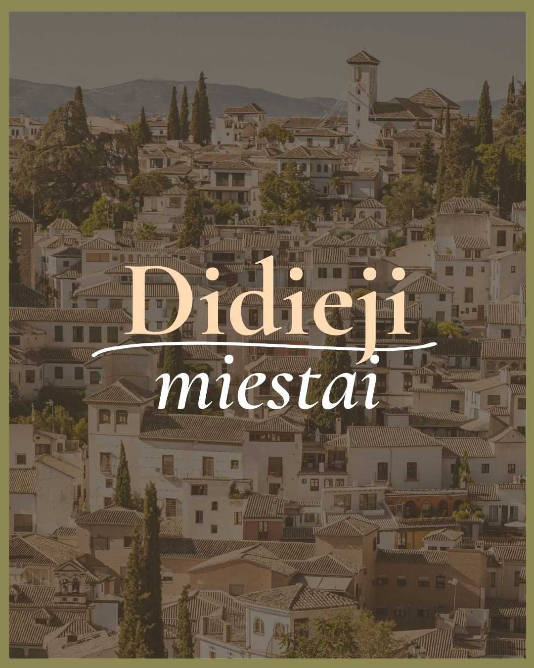 Privačios ekskursijos ir turai po Andalūziją su lietuviais gidais | Andalūzija. Virgen Extra