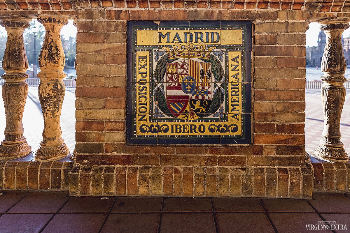 Ispanijos aikštės mozaikos Sevilijoje | ©laimafoto