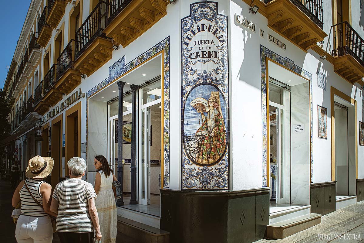 Freiduría Puerta de la Carne fasadas&nbsp;| Andalūzija. Virgen Extra