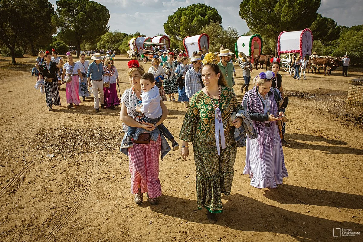 El Rocío piligrimystė | Andalūzija. Virgen Extra