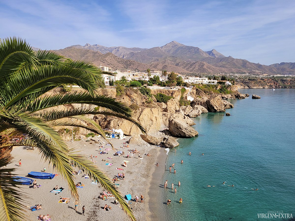 Nerja kurortas Ispanijoje | Andalūzija. Virgen Extra