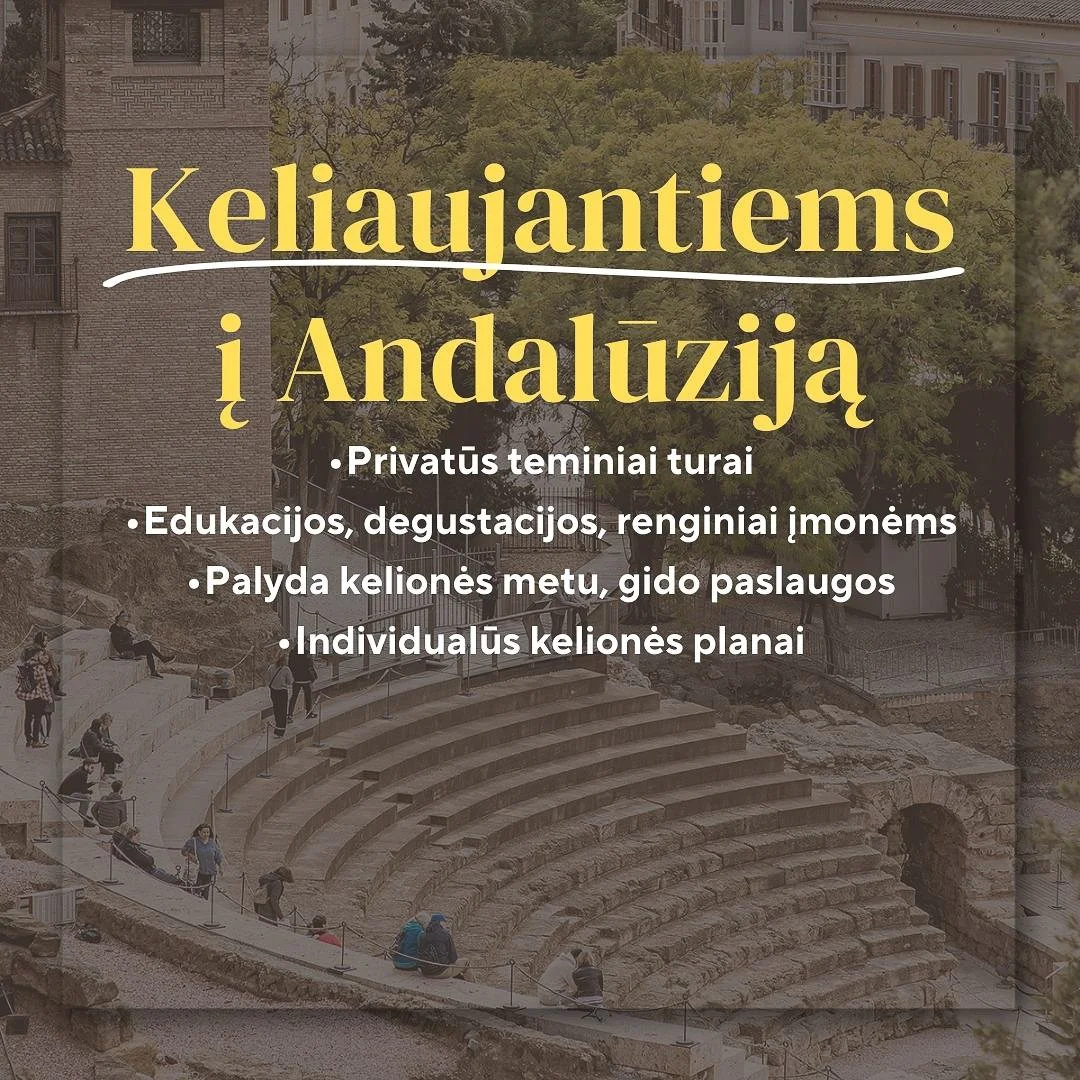 Teminiai maršrutai Andalūzijoje su lietuviais gidais