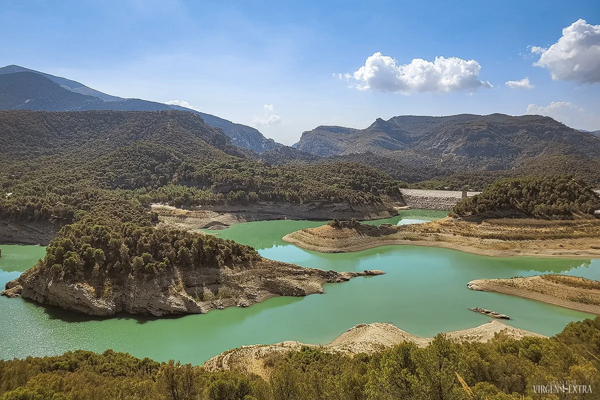Vandens rezervuarai Ardales parke | Andalūzija. Virgen Extra