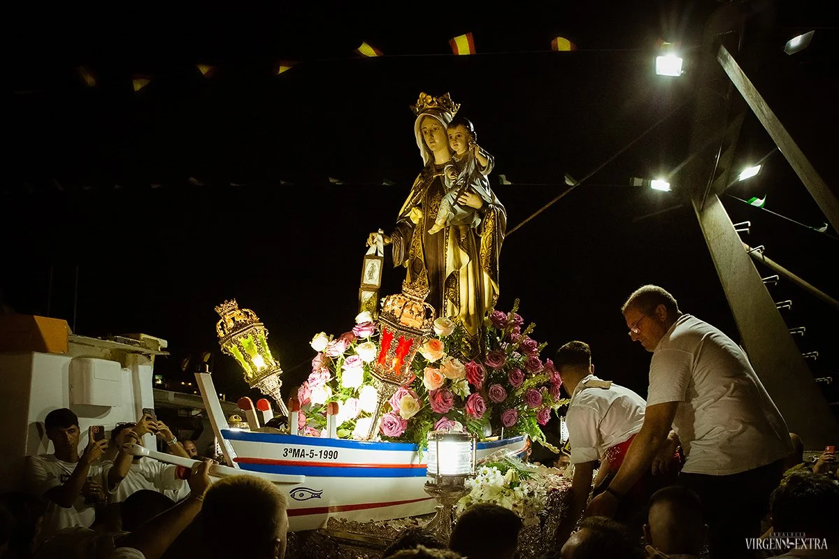 Mergelės Karmen procesija | Andalūzija. Virgen Extra