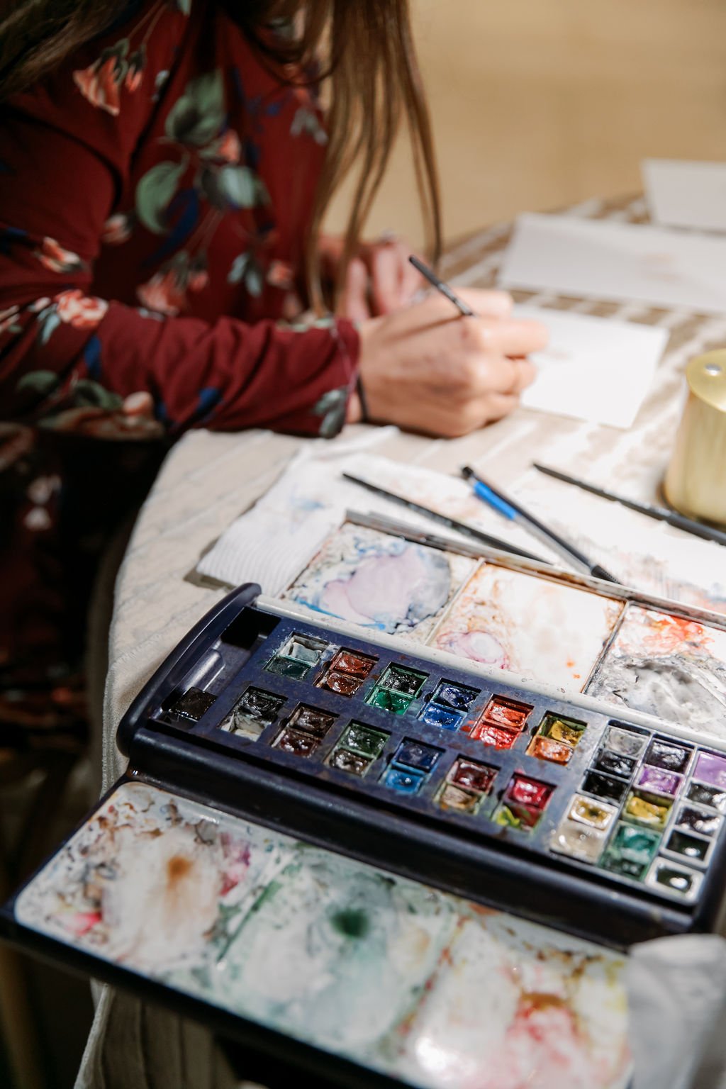 Live guest portraits