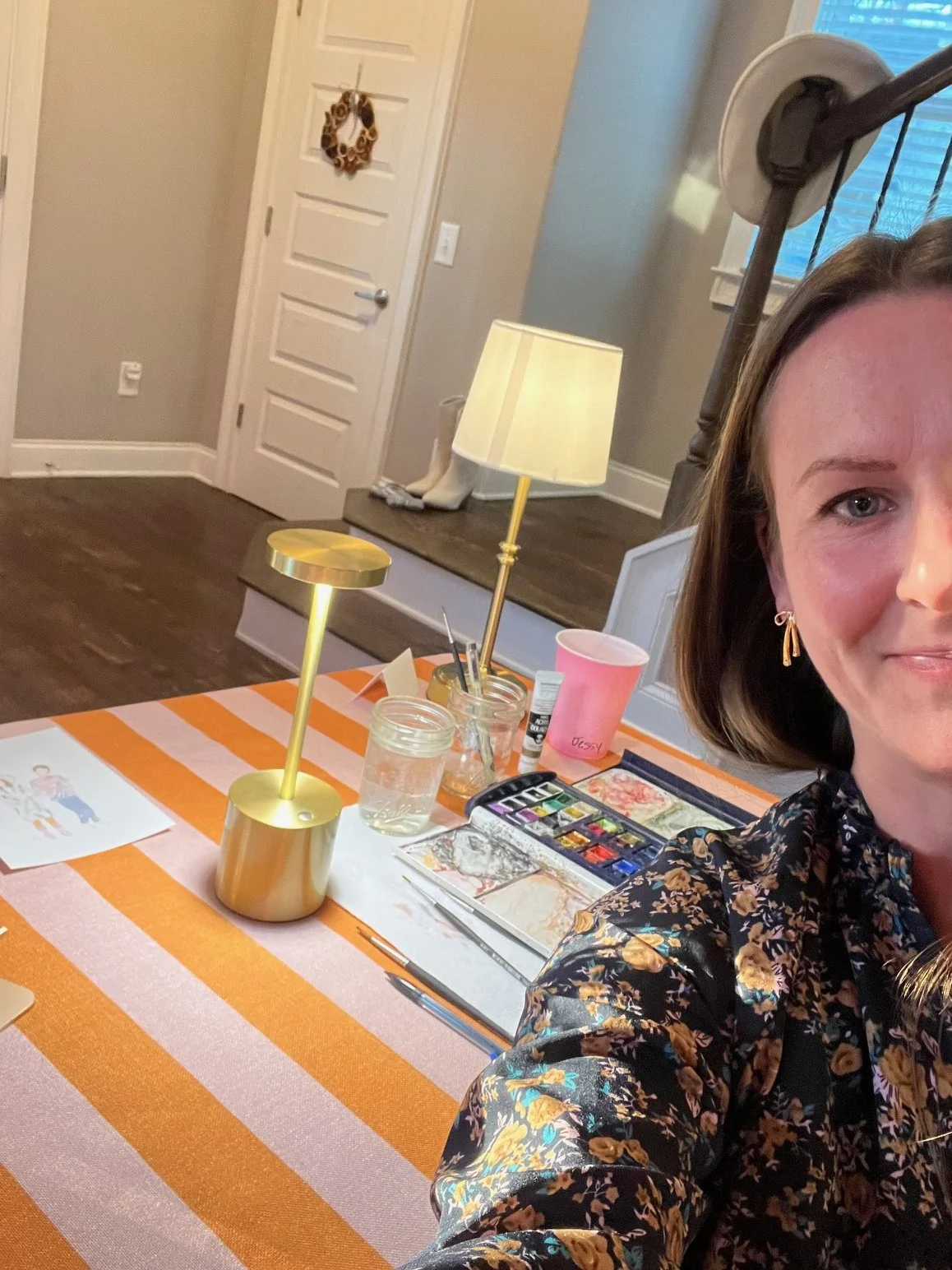 western flare &amp; winter lulls: live portraits at a private atlanta promotion party