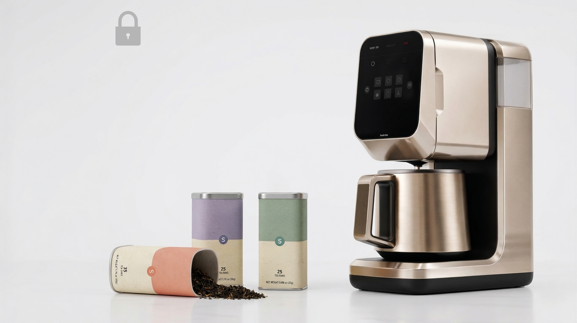 INSTANTEA is a smart tea maker for the GCC market, using reusable tea cartridges to prepare different flavours and portion sizes without single-use capsules.