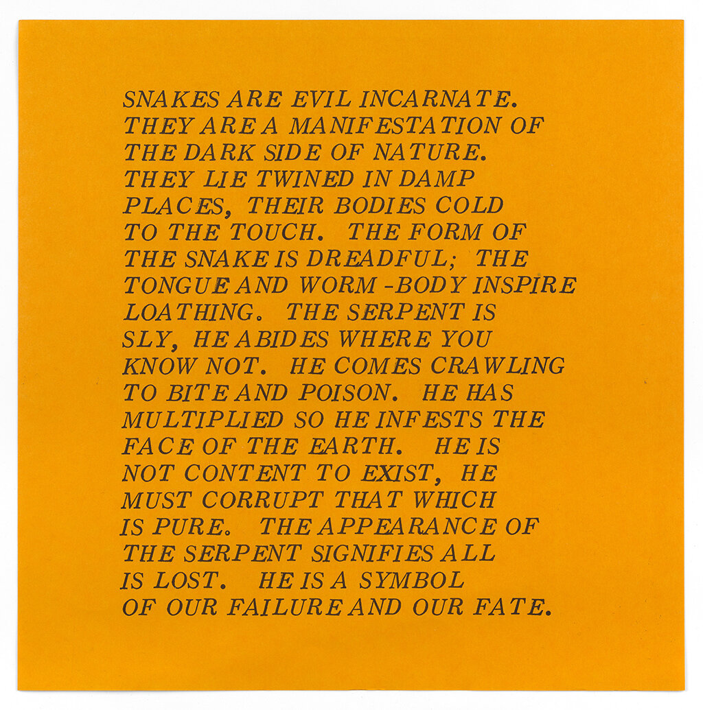 Jenny Holzer Snakes Are Evil Incarnate.jpg