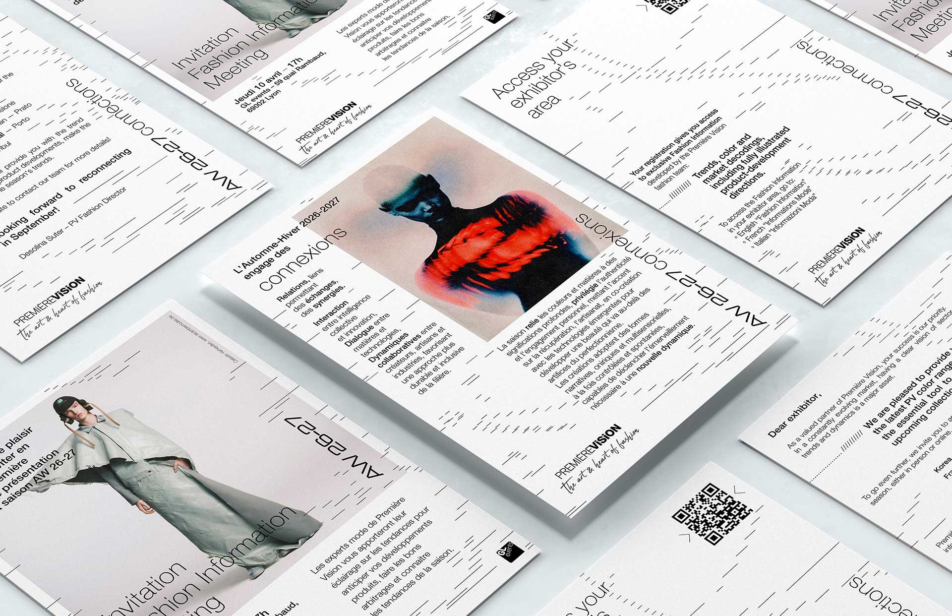 Charte print des documents de la saison : Textes saison/couleurs, poster, nuancier