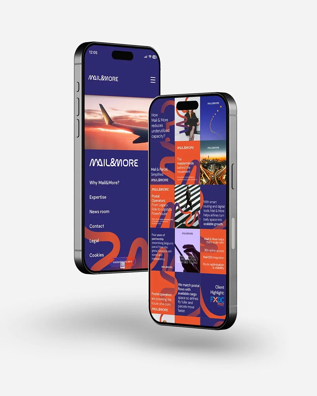 Concept graphique pour les social medias