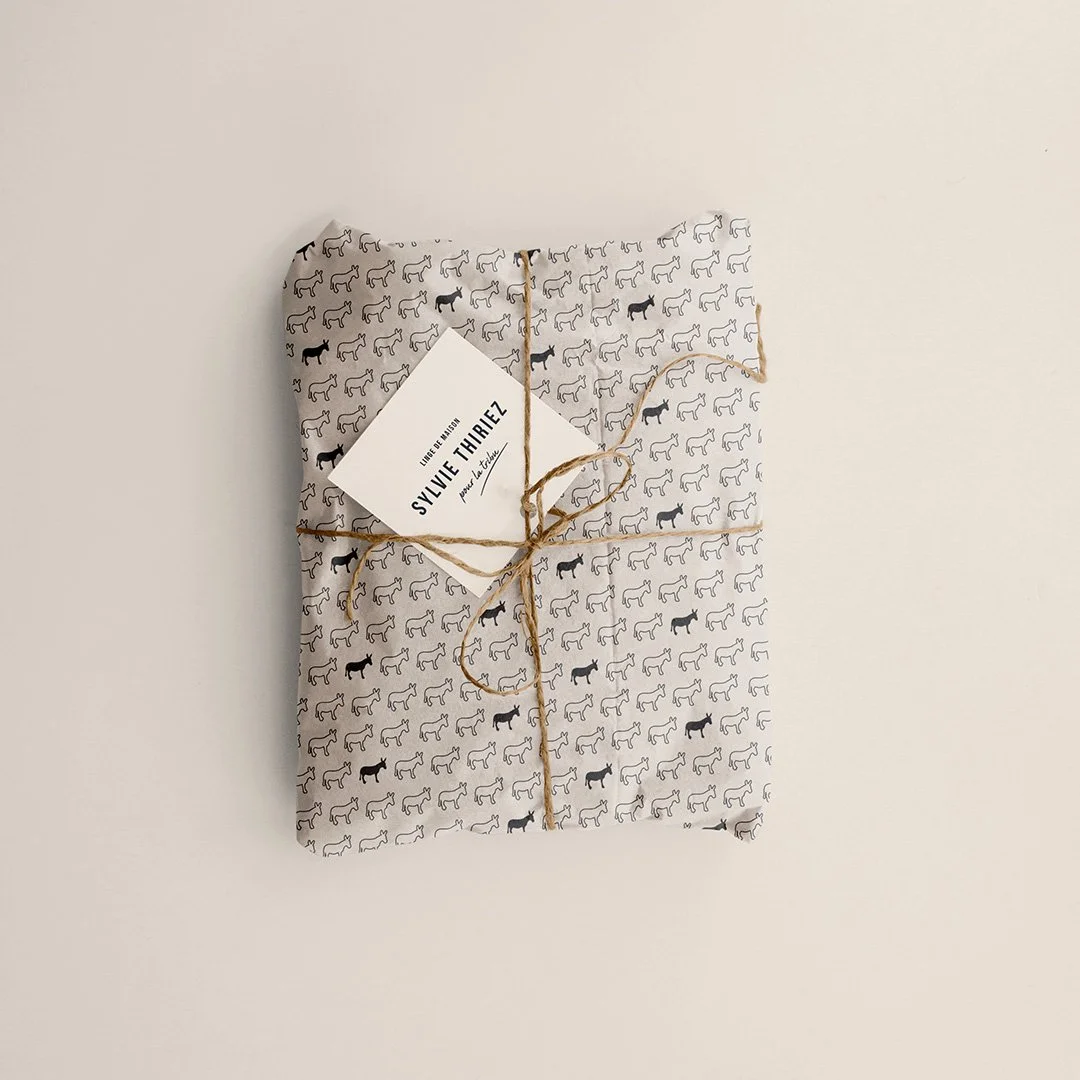 Création du motif pour le papier d'emballage
