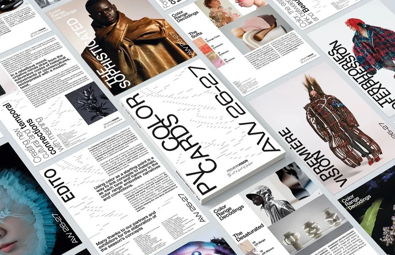 Charte graphique et signalétique AW26-27 Première Vision