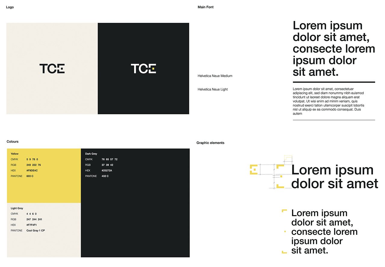 TCE creation du logo