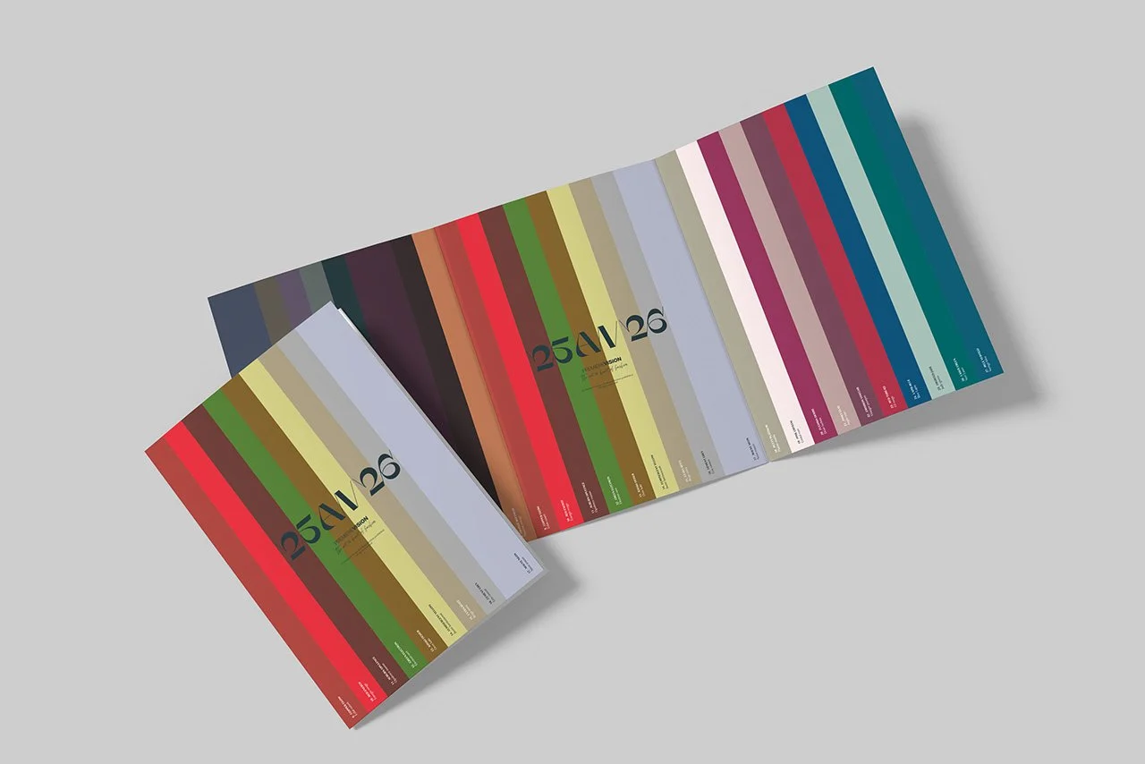 DA des supports print (Nuancier)