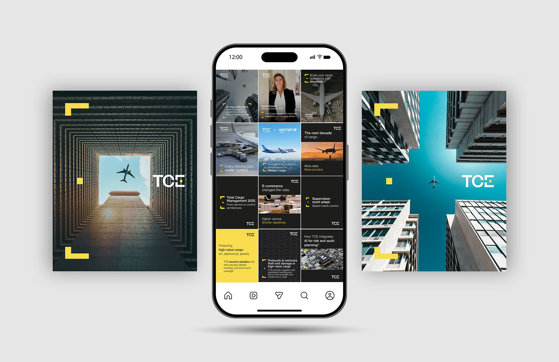 TCE communication digitale - instagram