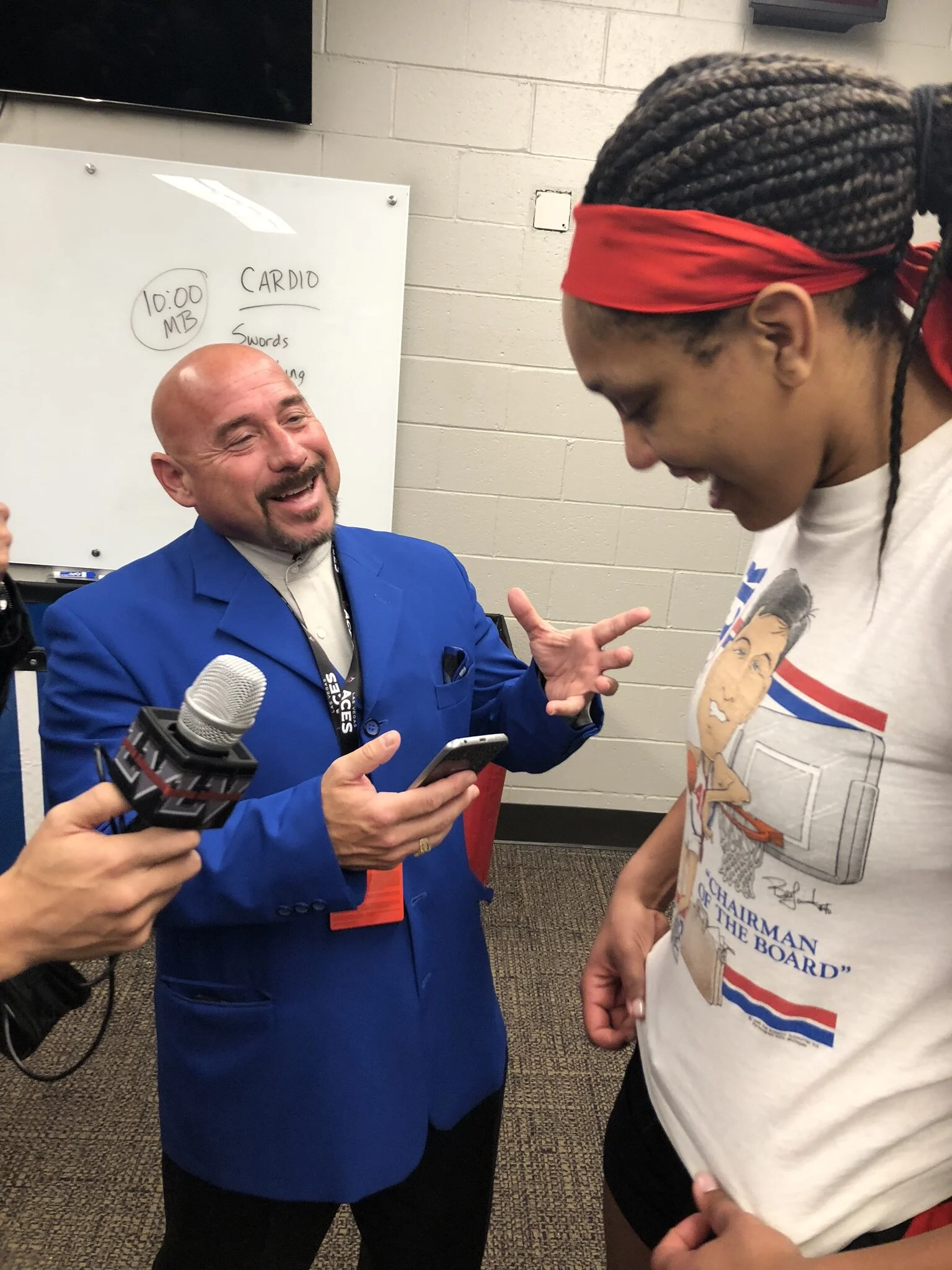 It's never a dull moment when chopping it up with 2020 WNBA MVP A'ja Wilson. Her talent is unlimited, her personality can be intoxicating and her passion is unparalleled. This was after the 2019 season-opener, when A'ja began wearing old Bill Laimbee