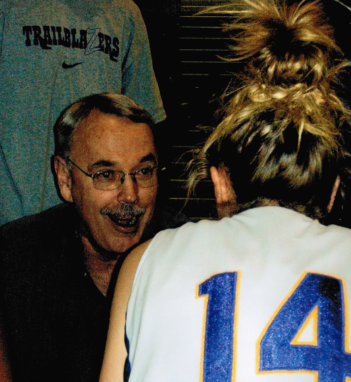 Retired high school coach Al La Rocque turned Durango High School basketball in Las Vegas into a powerhouse in the 1990s. He began coaching his daughter, Lindy (14), when she got to high school.  (Photo courtesy: Al La Rocque)