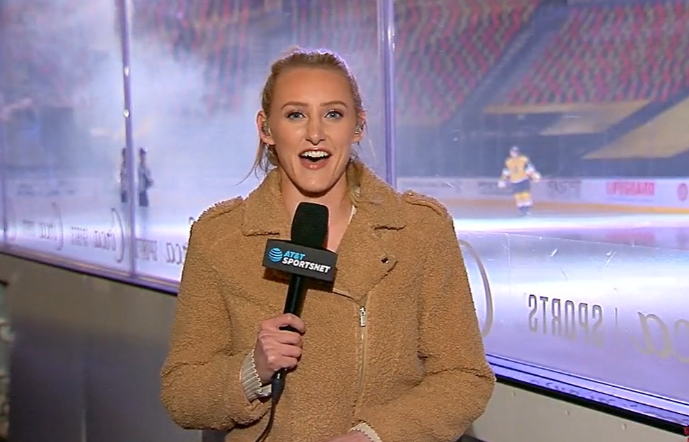 Veteran NHL analyst Gary Lawless, one of the voices for the Golden Knights, championed Stormy Buonantony's work ethic by comparing it to one of the greatest hockey players of this era, Sidney Crosby.