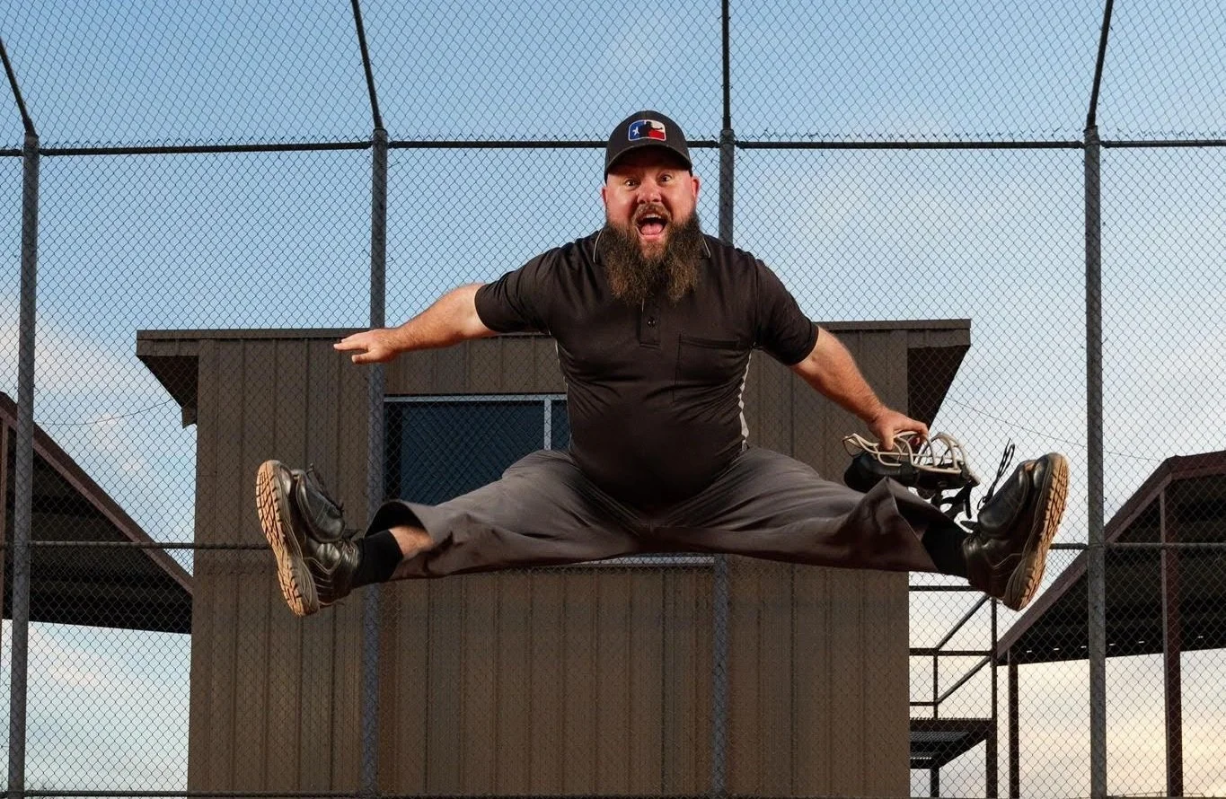 THE DANCING UMPIRE: The Man Behind The Mask