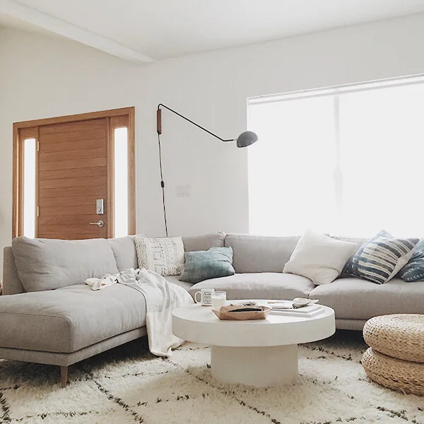 How To Decorate When Your Front Door Opens Into Your Family Room
