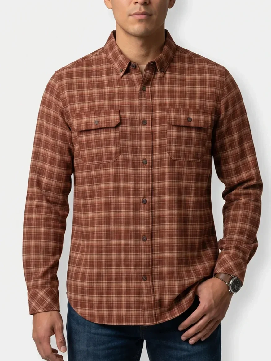 Lois Sebastian Button-Up Collared Shirt