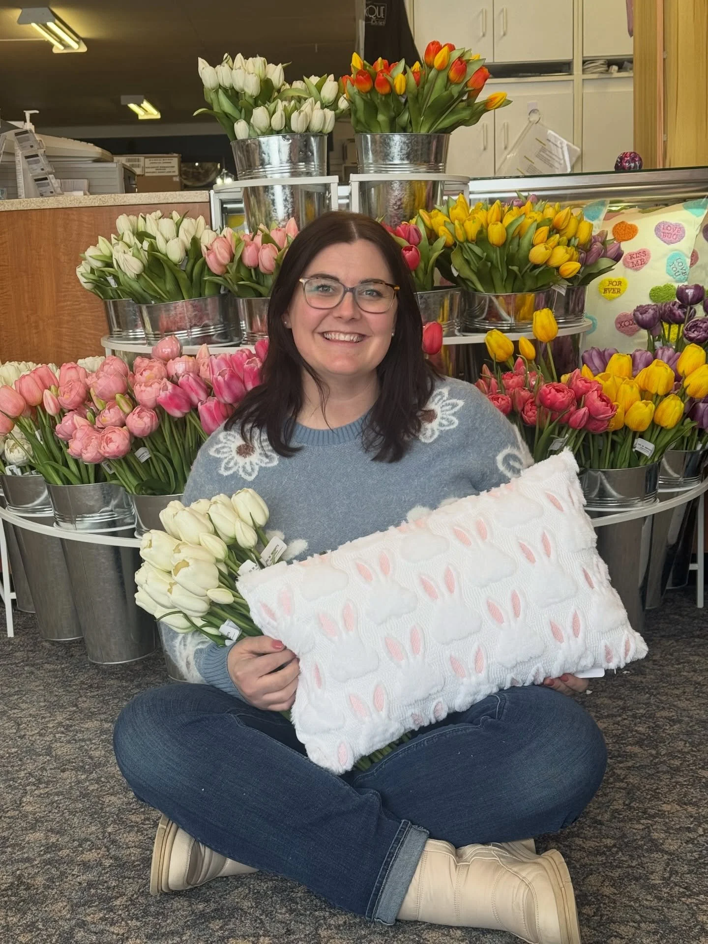 It officially feels like spring in the store! 🌷

From Easter decor to your favourite tulips &amp; peonies, we have plenty of items to combat the winter blues. 🐰💐

Come stop in 9am-5pm to get your hands on all the great new items before they sell o