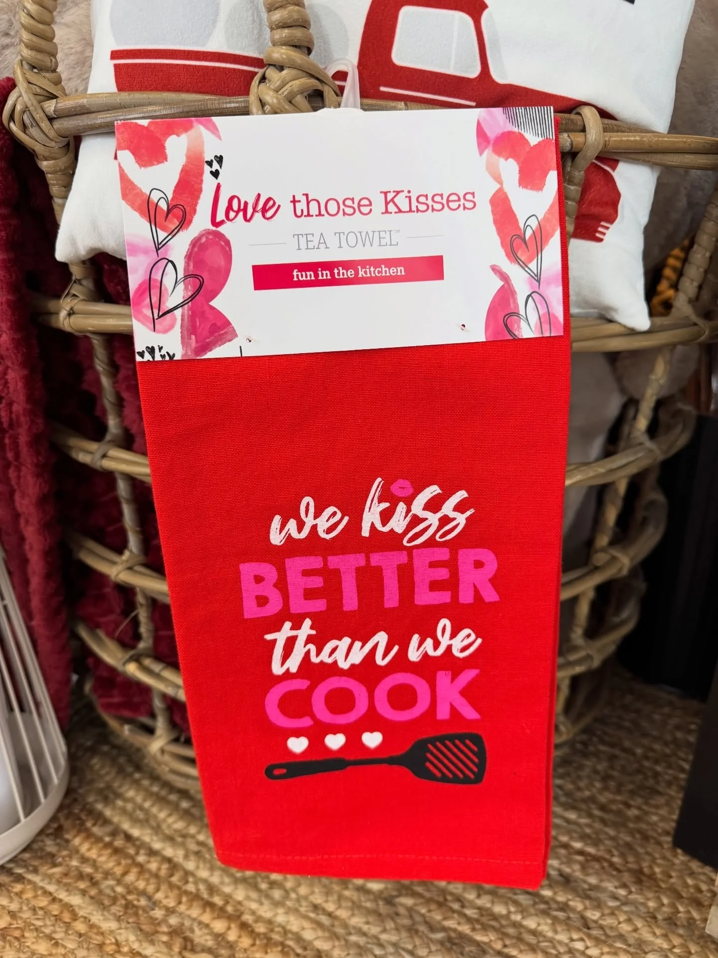 Happy Toonie Tuesday! 😁

Valentine&rsquo;s Day is this Saturday! 💘

Whether you need to find a small gift for the baker or cook in your life or are needing to add a little festive touch to your home, these tea towels are perfect! 💗

There are seve