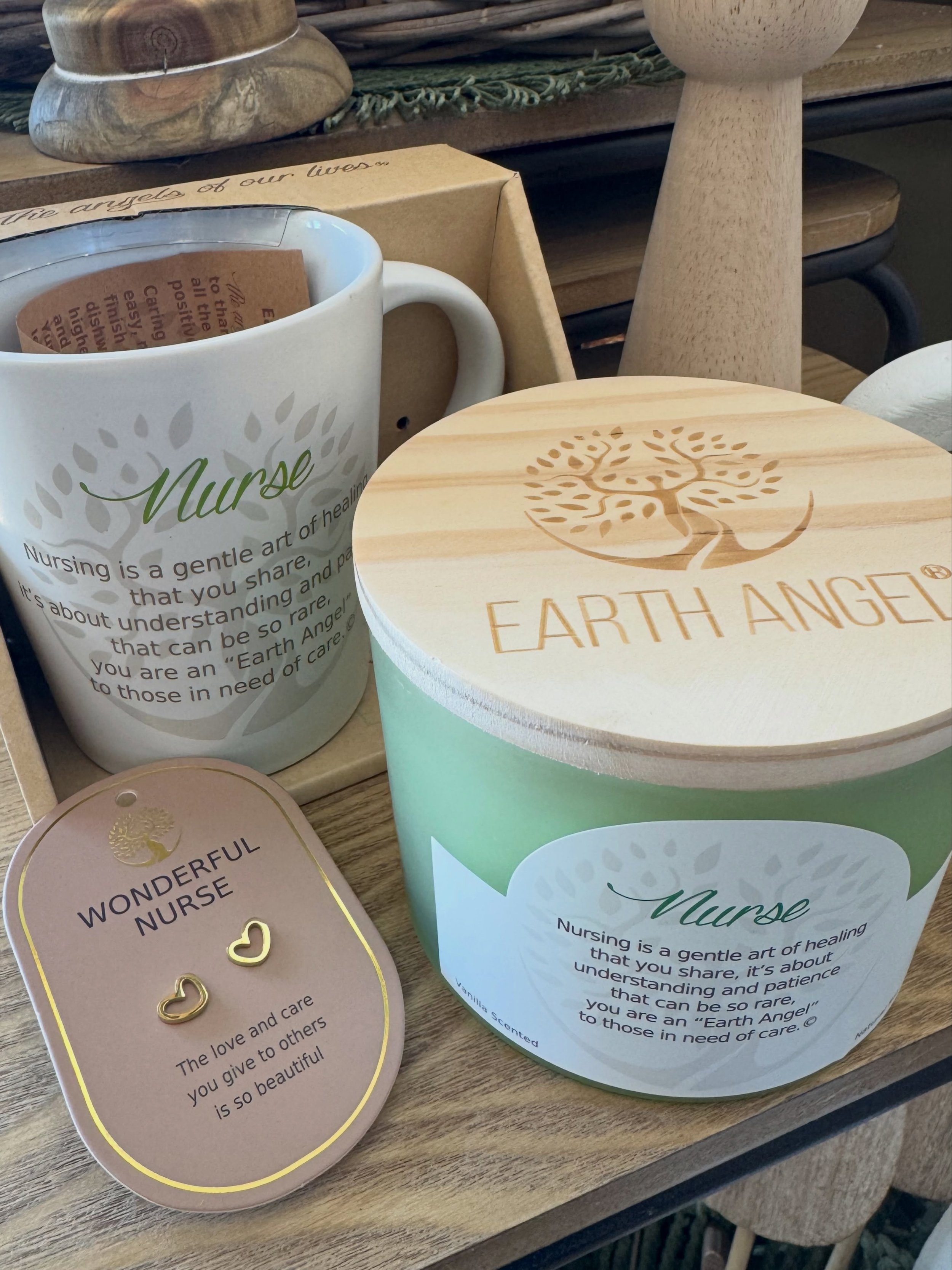 More nurses week appreciation gifts! 😷💉

From @earth_angel_ea, we have a selection of products that make great little gifts for nurses as well as sisters, aunts, mothers, friends &amp; more! 🥰

Come stop in &amp; shop all the great gifts for the n