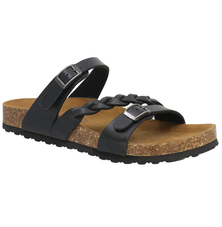 Lady Comfort Carolyn Black Sandal