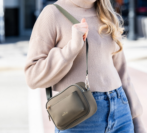 Kedzie Olive Green Sloane Crossbody