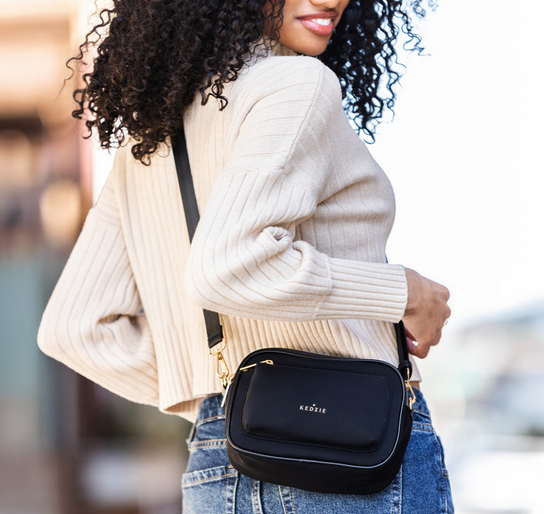 Kedzie Black Sloane Crossbody 