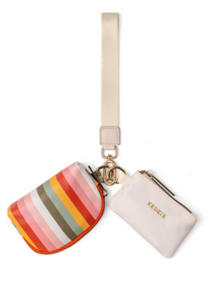 Kedzie Tandem Wristlet Set in Sundae Funday
