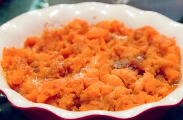 Roasted Sweet Potatoes and Apples