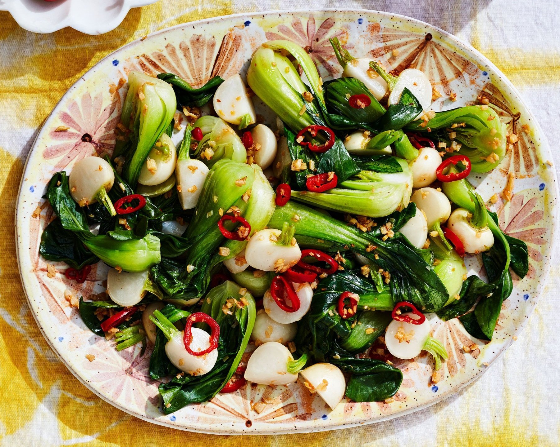 Sautéed Bok Choy & Hakurei Turnips — Triangle United Growers