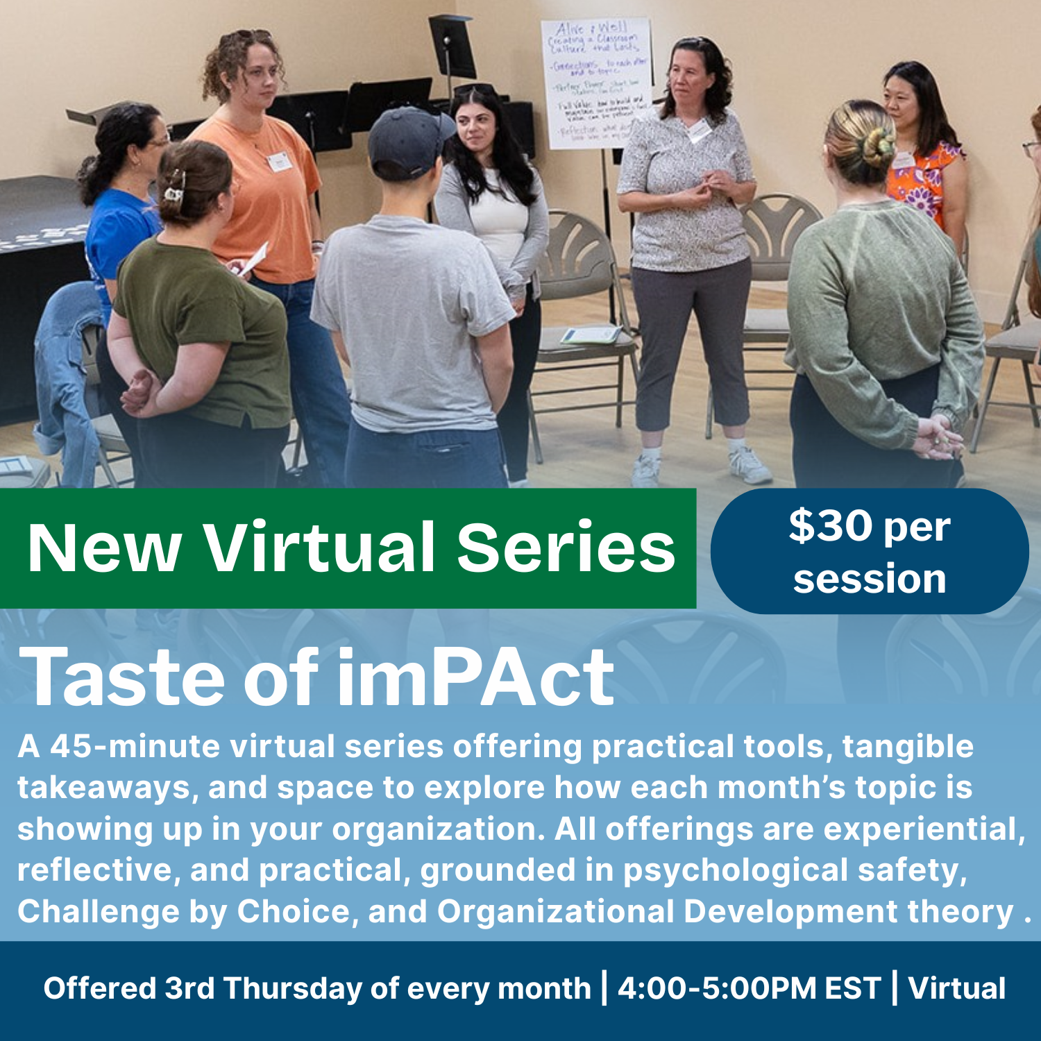 Taste of imPAct Monthly Topic: Conflict as a Catalyst