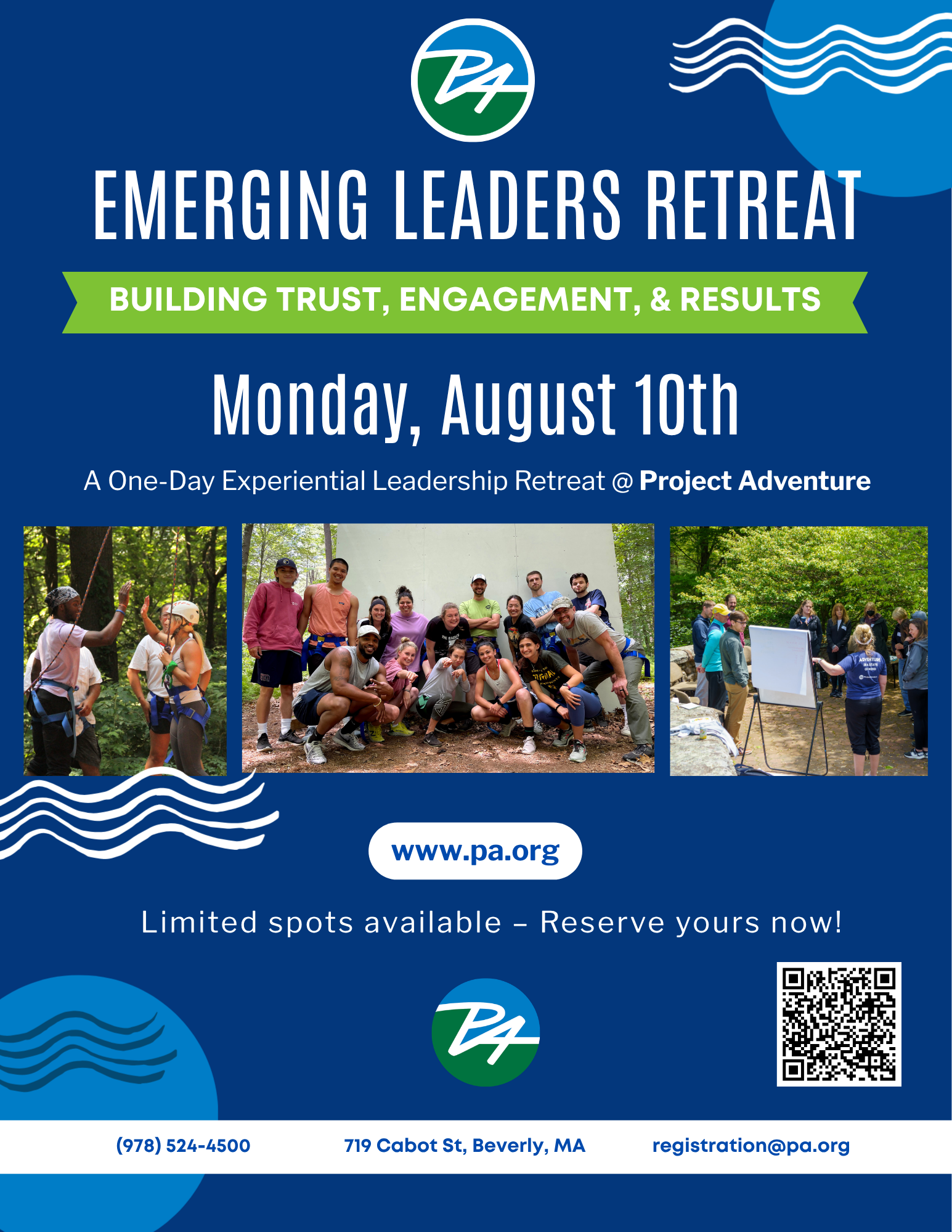 Building Trust, Engagement, and Results: A One-Day Experiential Leadership Retreat