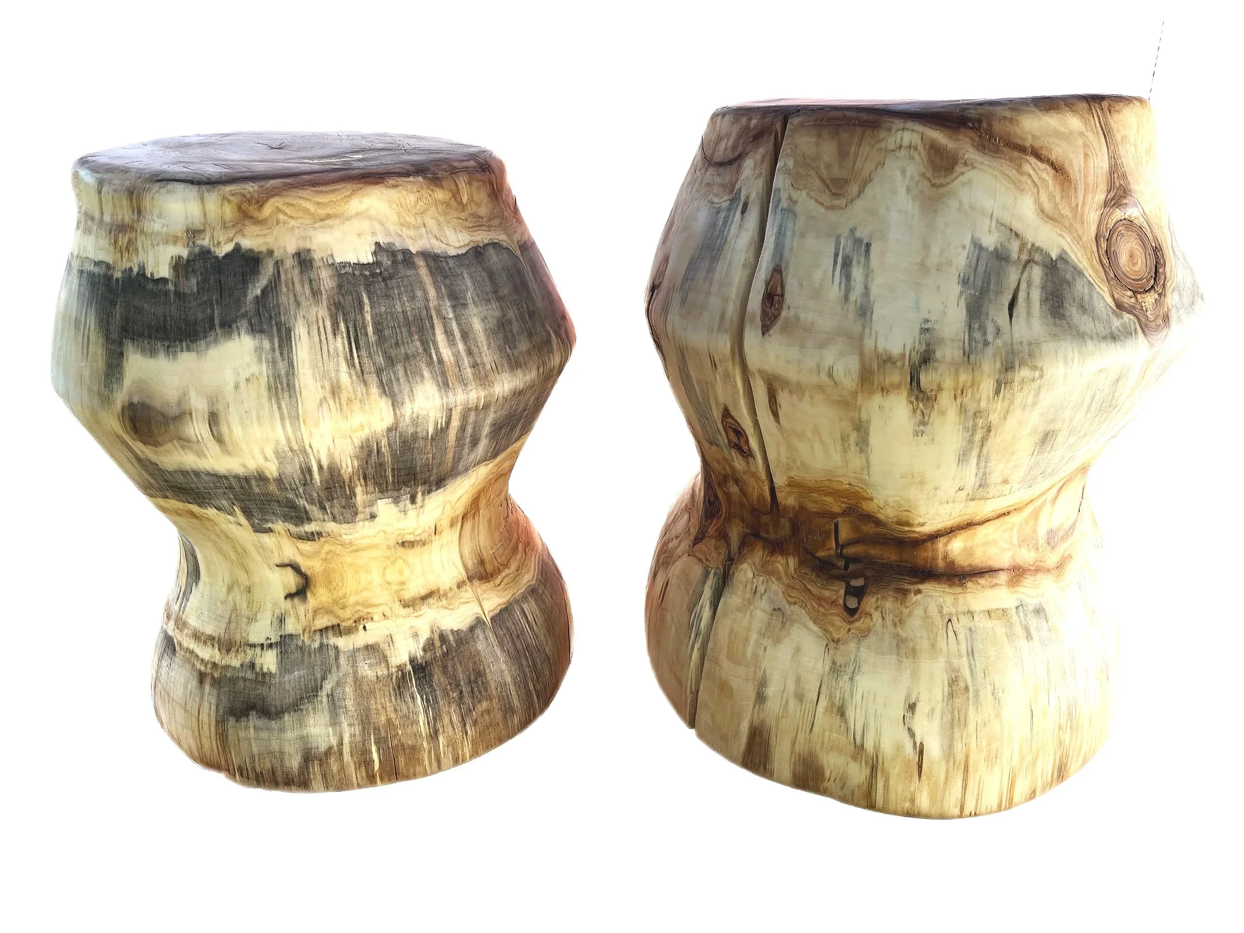 Djembe Stools (18-20" high) solid poplar (very heavy)