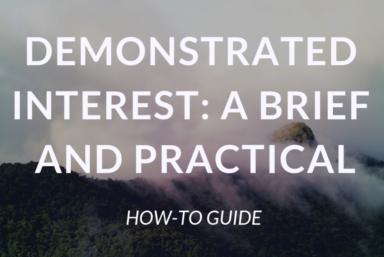 How to Show Demonstrated Interest to Colleges