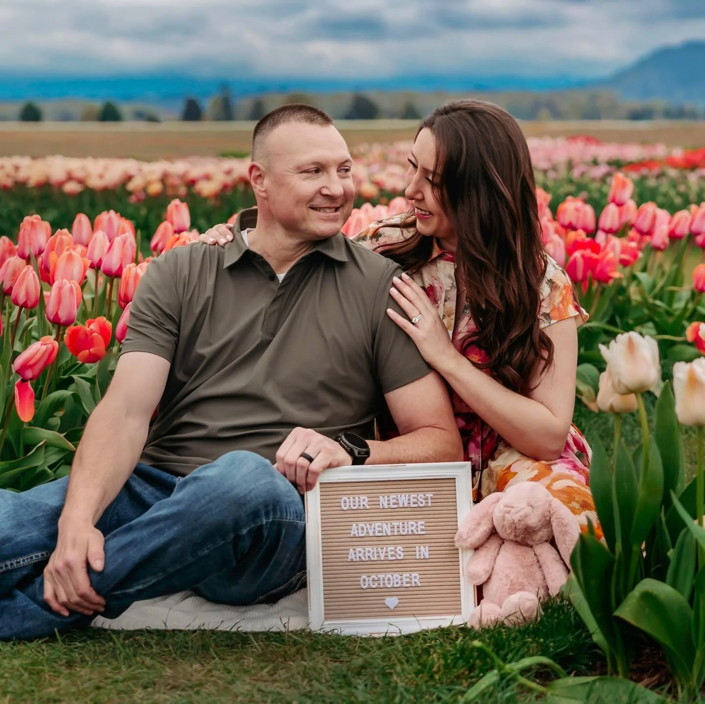 A baby girl is on the way! So so happy for these two! 🌷