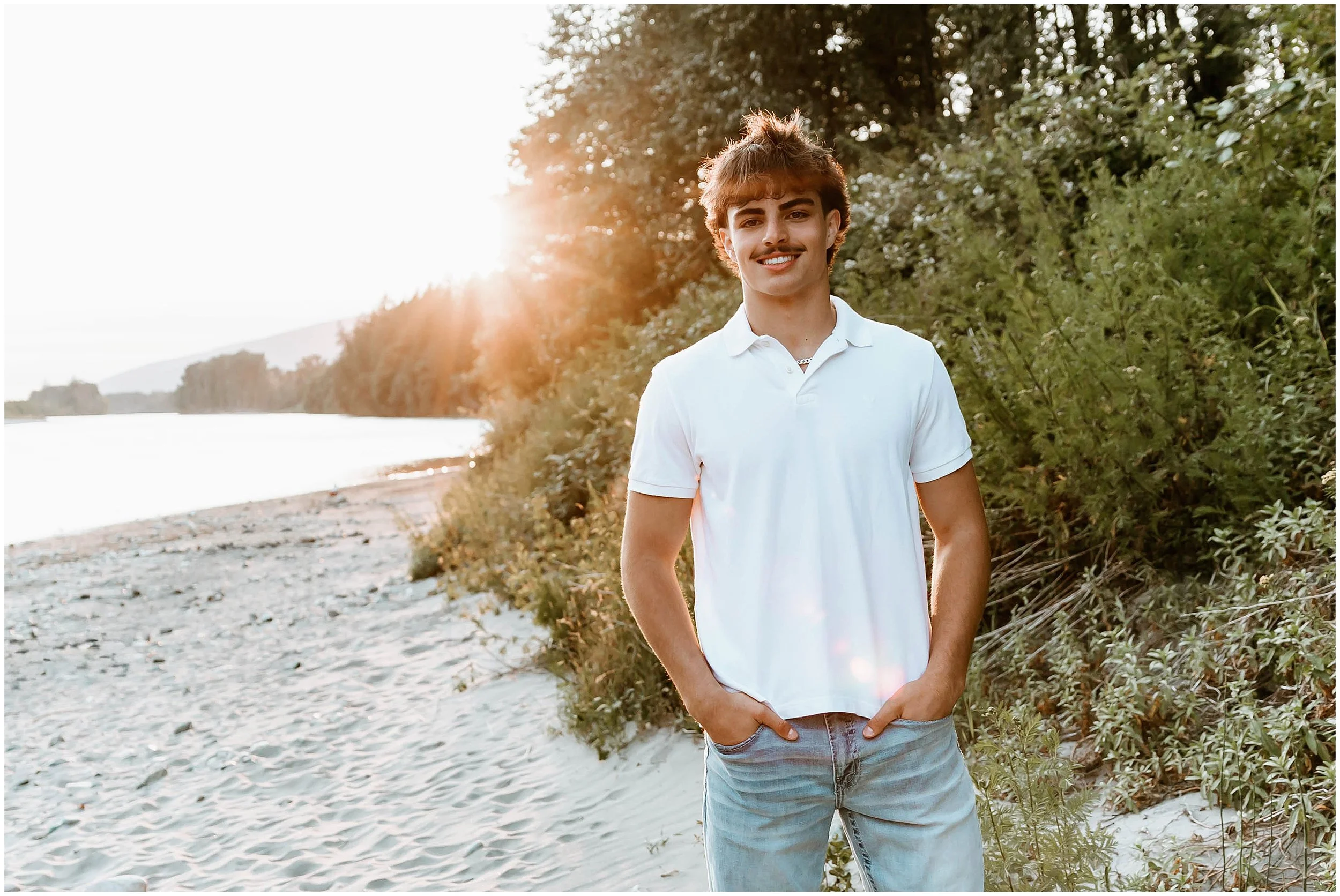 Beach Senior Portraits